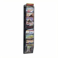 Best Sale ⌛ Pemberly Row 10-Black Onyx Magazine Rack 😀