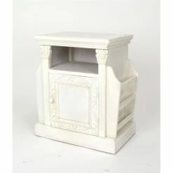 Buy 👏 Wayborn Trison Magazine Rack In Whitewash 🎉