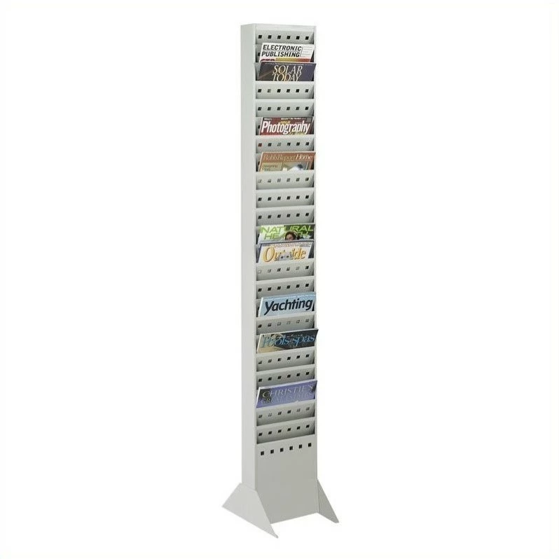 Wholesale ๐งจ Safco 23-Pocket Steel Magazine Rack ๐ฅ - Image 2