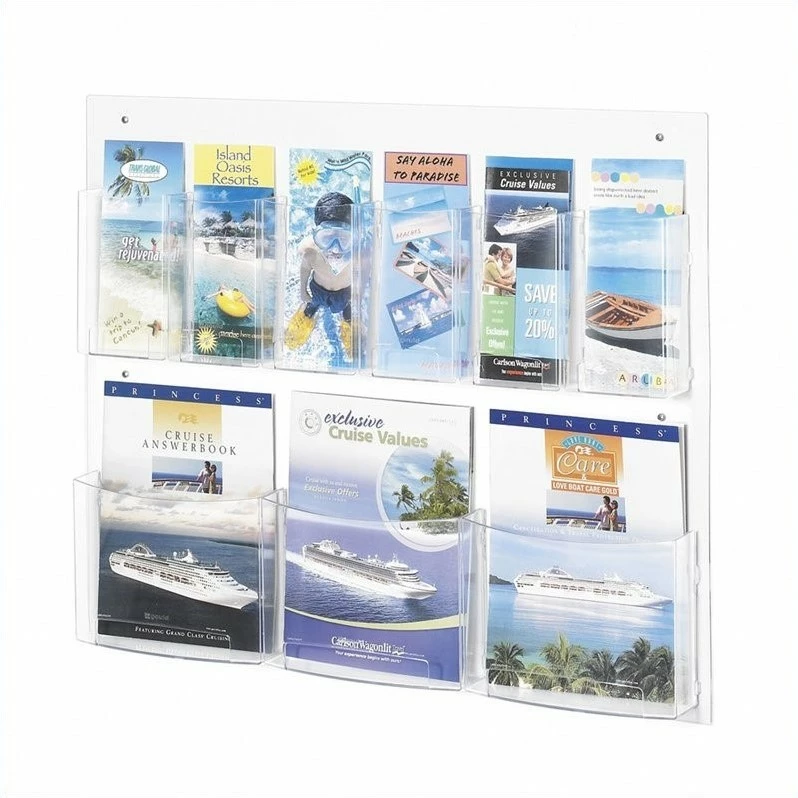 Best reviews of โค๏ธ Safco Clear2c 3 Magazine And 6 Pamphlet Display ๐ - Image 2