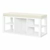 Coupon 🎉 Ameriwood Home Parsons Storage Bench In White 👍