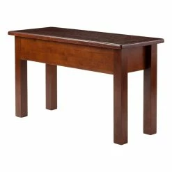 Budget ๐ Winsome Emmett Storage Bench In Walnut ๐ฅฐ
