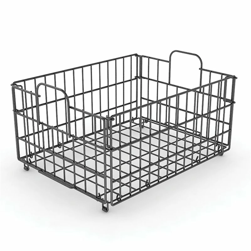 New 🤩 Atlantic Inc Atlantic Narrow XLarge Metal And Wire Cart System 4-Tier In Black ⌛ - Image 4