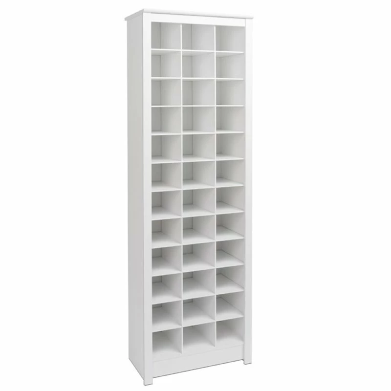 Cheap ๐ Pemberly Row 36 Cubby ๐ Shoe Storage Cabinet In White โ
