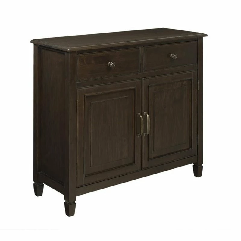 Outlet ๐คฉ Atlin Designs Entryway Storage Cabinet In Chestnut Brown ๐