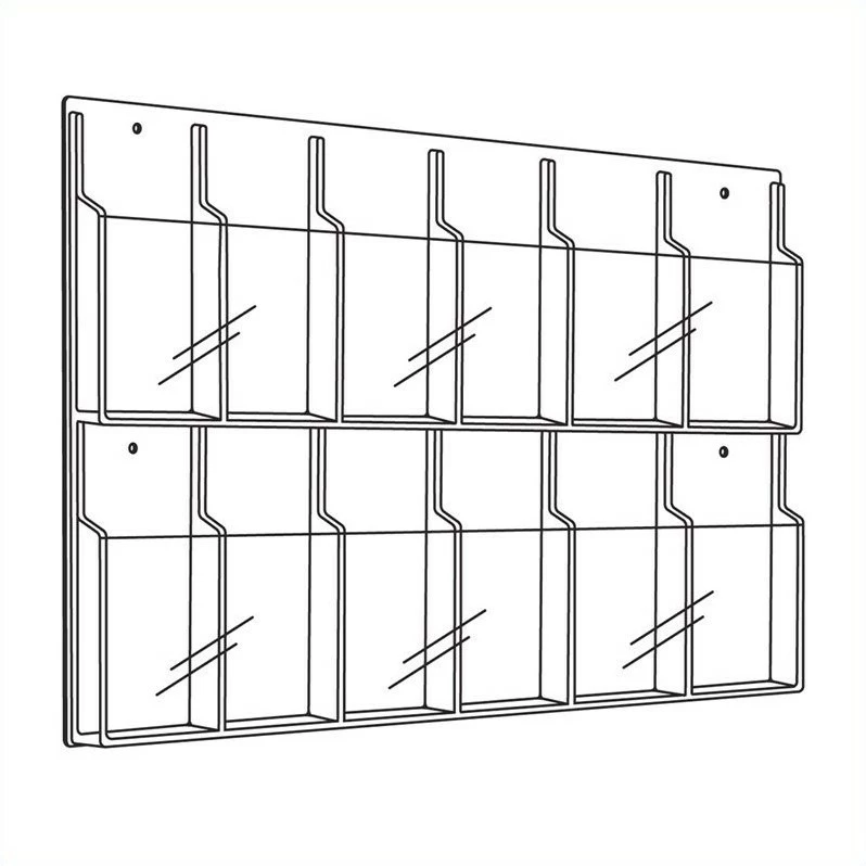Best deal ๐ฏ Scranton & Co 12 Pamphlet Display โจ - Image 2