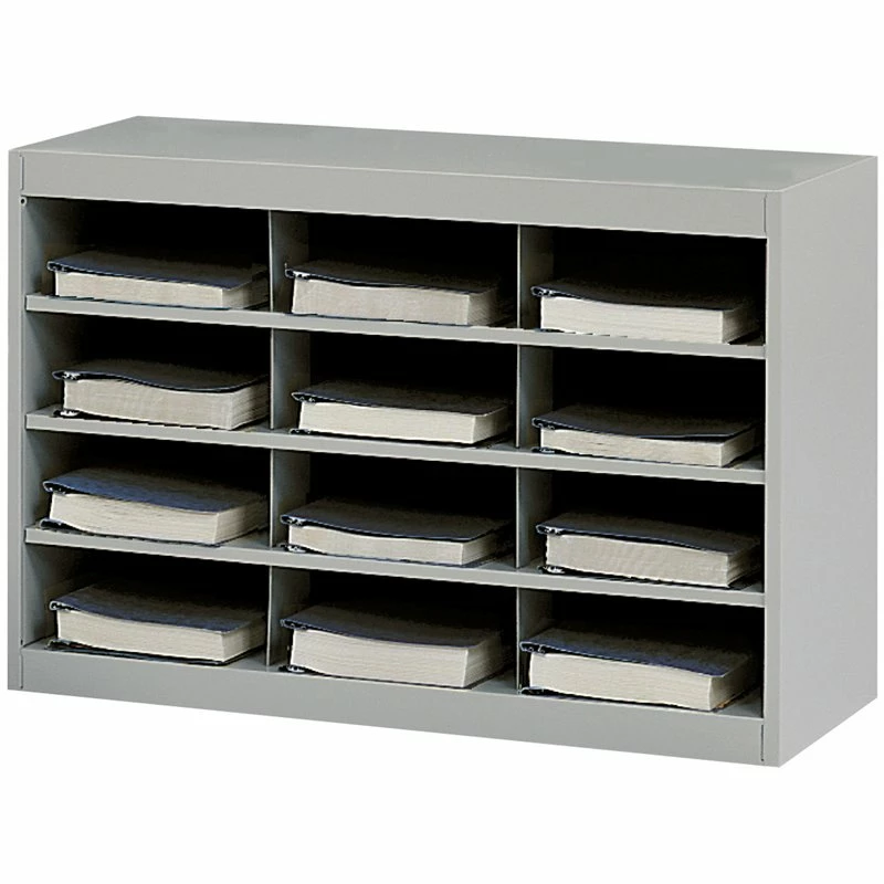 Deals ⭐ Scranton & Co Grey Steel Mail Organizer - 12 Compartments 😉