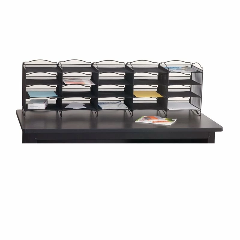 Budget ๐ Scranton & Co Mail Sorter In Black ๐