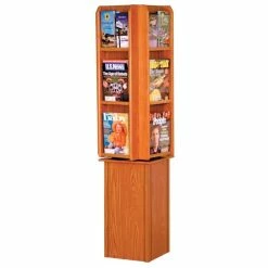 Top 10 🌟 Pemberly Row 12 Magazine 24 Brochure Spinning Rack 🔥