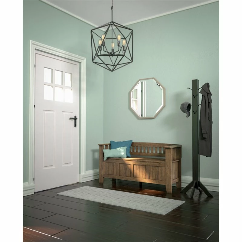 Top 10 🌟 Simpli Home Acadian Wood 48" Transitional Entryway Bench In Rustic Natural Brown 🔥 - Image 9