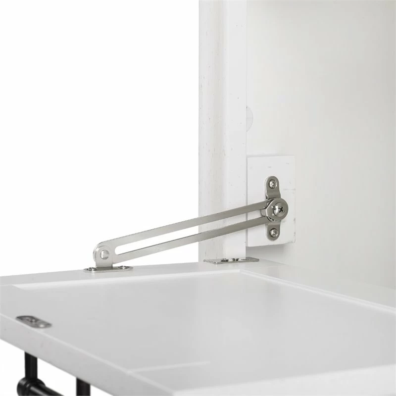 Deals 💯 Crosley Furniture Crosley Tara 2 Piece Entryway Set In Distressed White 💯 - Image 9