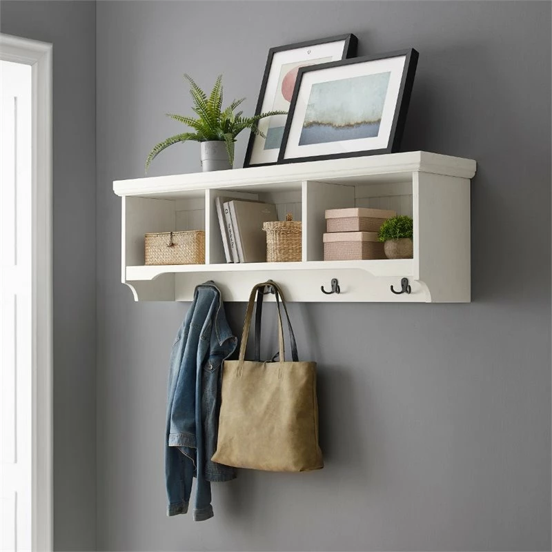 Cheapest ๐ Pemberly Row Storage Shelf In Distressed White ๐งจ - Image 2