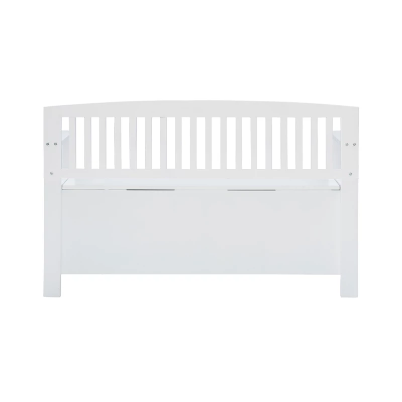 Best reviews of ๐ Linon Cynthia Wood Storage Bench In White โญ - Image 6