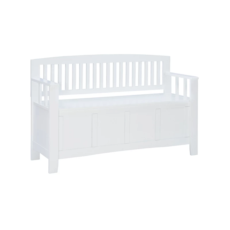 Best reviews of ๐ Linon Cynthia Wood Storage Bench In White โญ