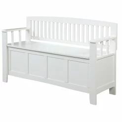 Top 10 ⌛ Riverbay Furniture Wood Storage Bench In White 😉