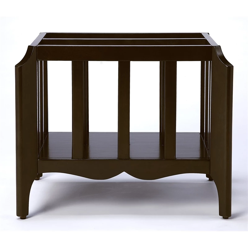 Brand new ๐คฉ Beaumont Lane Metropolitan Living Magazine Basket In Brown ๐ฏ - Image 3