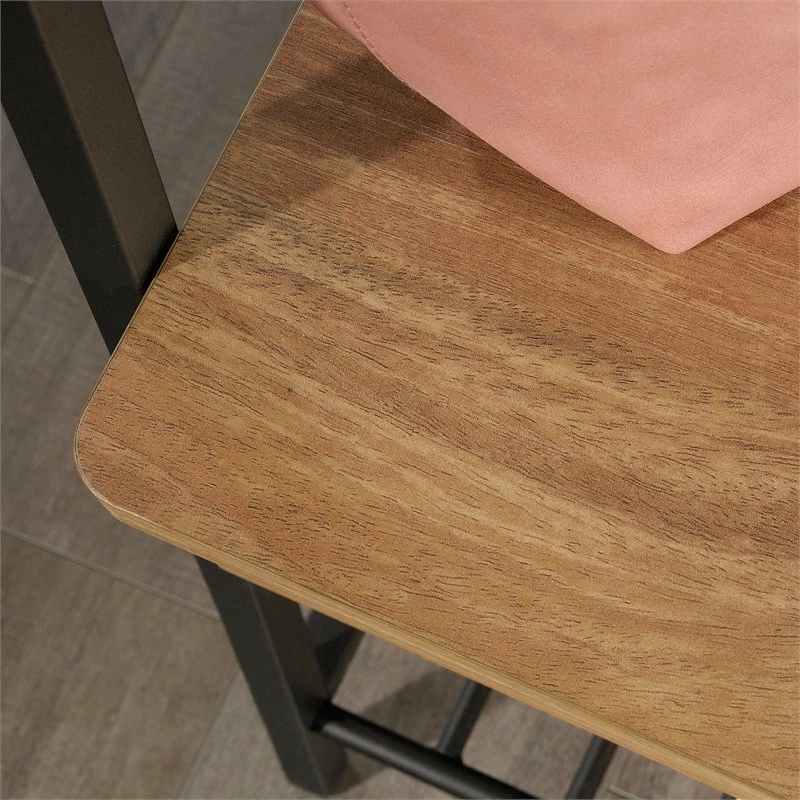 New 😉 Sauder North Avenue Engineered Wood Entryway Storage Bench In Sindoori Mango 😍 - Image 9