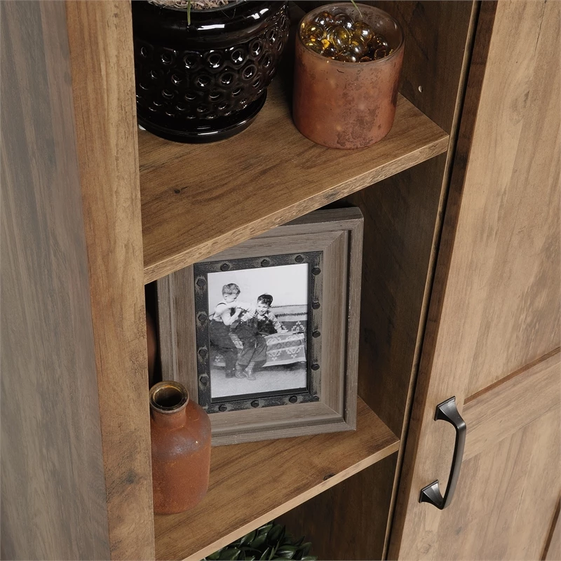 Best deal โ Sauder Engineered Wood Sliding Door Cabinet In Rural Pine/Brown Finish ๐ - Image 12