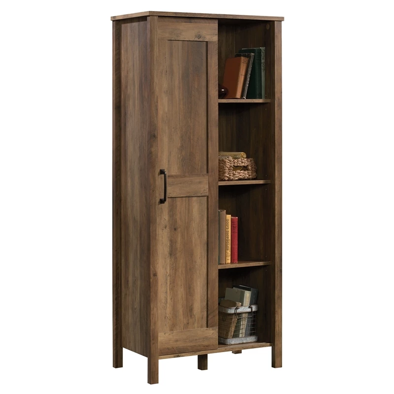 Best deal โ Sauder Engineered Wood Sliding Door Cabinet In Rural Pine/Brown Finish ๐ - Image 3