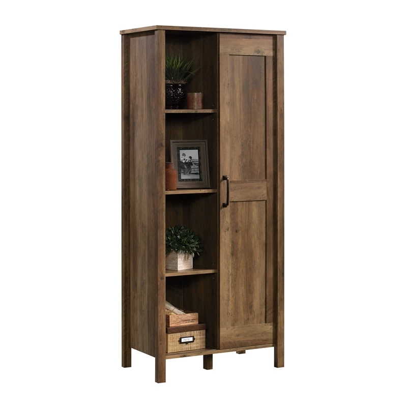 Best deal โ Sauder Engineered Wood Sliding Door Cabinet In Rural Pine/Brown Finish ๐ - Image 4
