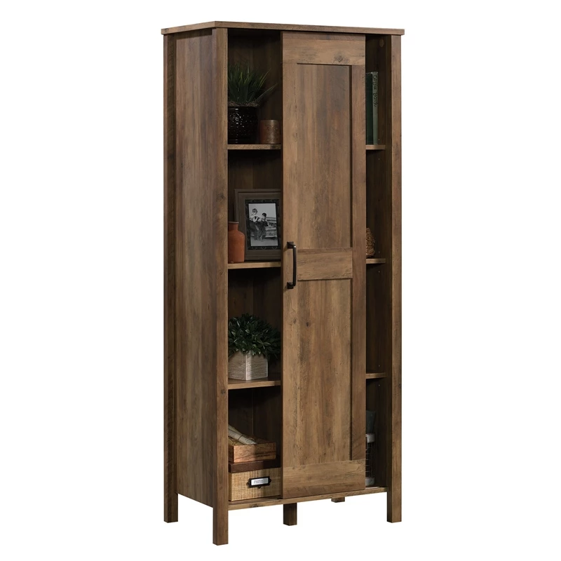 Best deal โ Sauder Engineered Wood Sliding Door Cabinet In Rural Pine/Brown Finish ๐ - Image 5