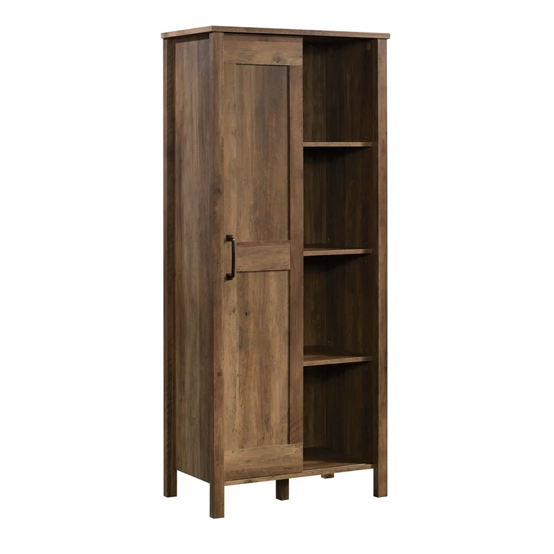 Best deal โ Sauder Engineered Wood Sliding Door Cabinet In Rural Pine/Brown Finish ๐
