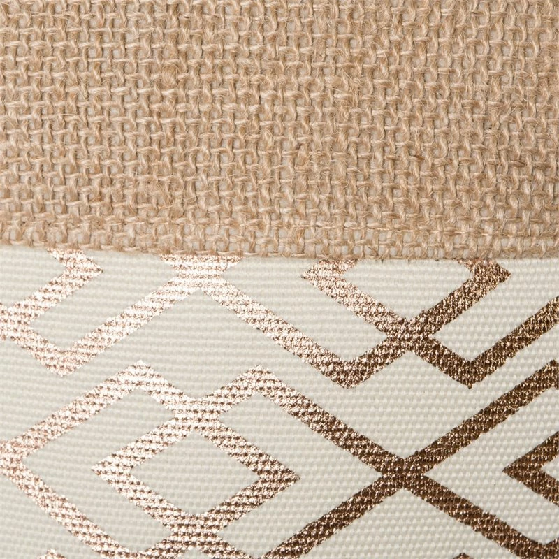 Best reviews of ๐ DII 8" Rectangle Modern Fabric Small Burlap Diamond Storage Bin In Bronze ๐ - Image 3