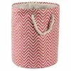 Best Pirce ✨ DII 15" Round Modern Style Paper Large Chevron Bin In Orange 🌟