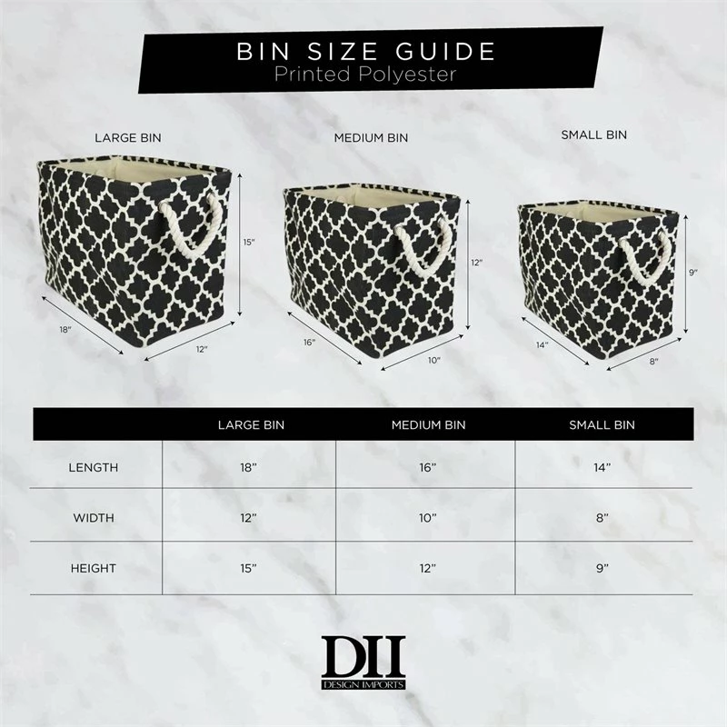 Budget ๐ฏ DII 12" Round Modern Fabric Small Burlap Lattice Storage Bin In Wine Red ๐ - Image 3