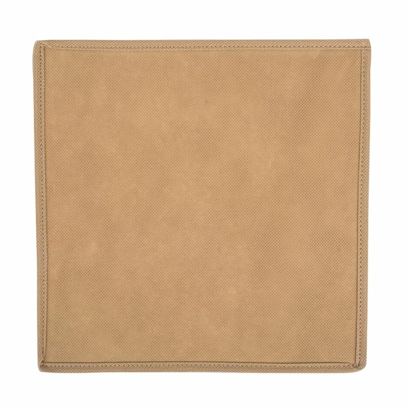 New ๐ DII Square Nonwoven Polyester Cube Ikat Storage Bin In Teal Blue (Set Of 2) โค๏ธ - Image 3