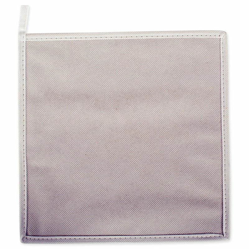 Best Pirce ๐ฏ DII 11" Square Polyester Cube Pineapple Storage Bin In White/Gold (Set Of 2) โค๏ธ - Image 2