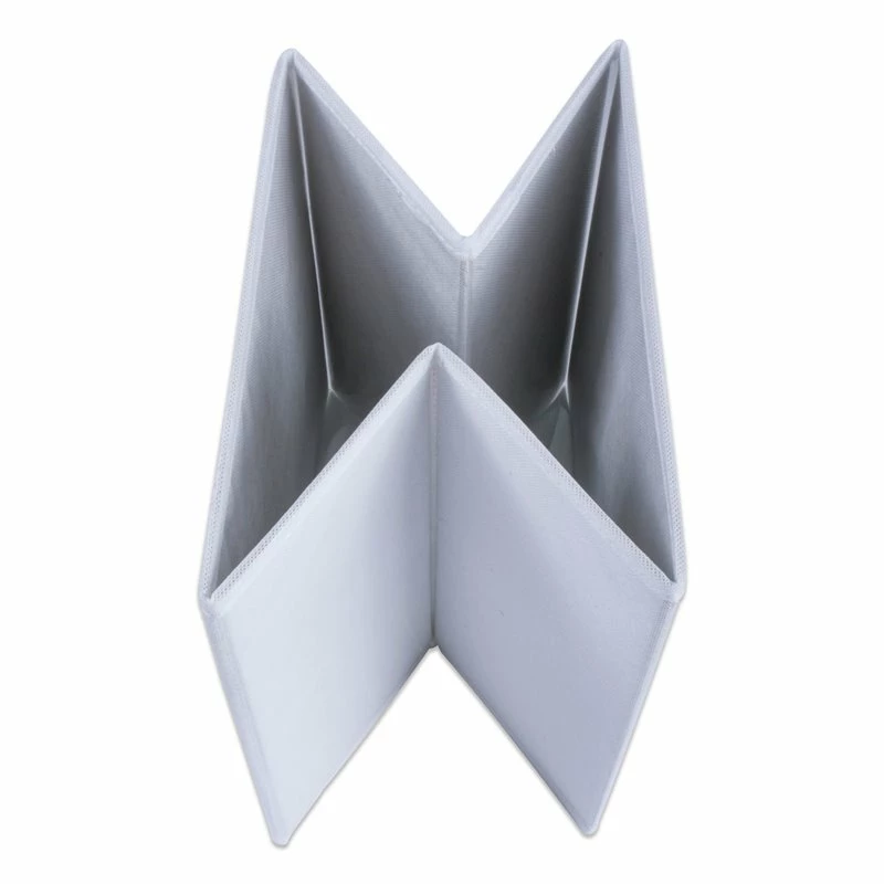 Flash Sale 🌟 DII 11" Square Nonwoven Solid PP Plastic Cube Storage Bin In White (Set Of 2) 🔔 - Image 2