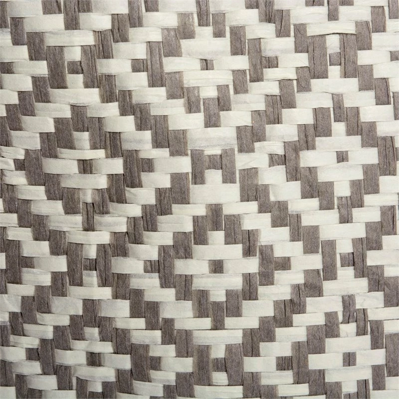 Cheap ๐ DII Round Modern Style Paper Large Geo Diamond Storage Bin In Gray ๐ - Image 3