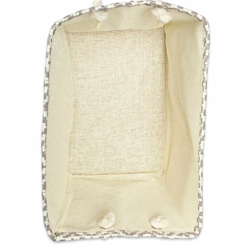 Wholesale ๐งจ DII 10" Rectangle Modern Style Paper Medium Chevron Bin In Gray ๐ - Image 2