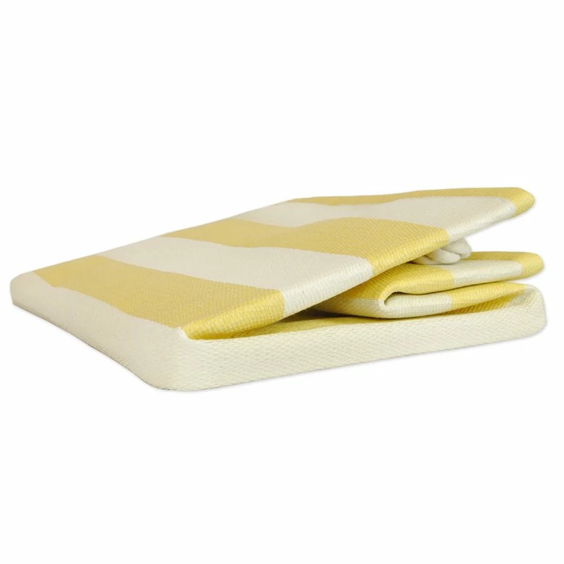 Best Pirce 💯 DII Rectangle Modern Style Paper Stripe Small Storage Bin In Yellow ✔️ - Image 3