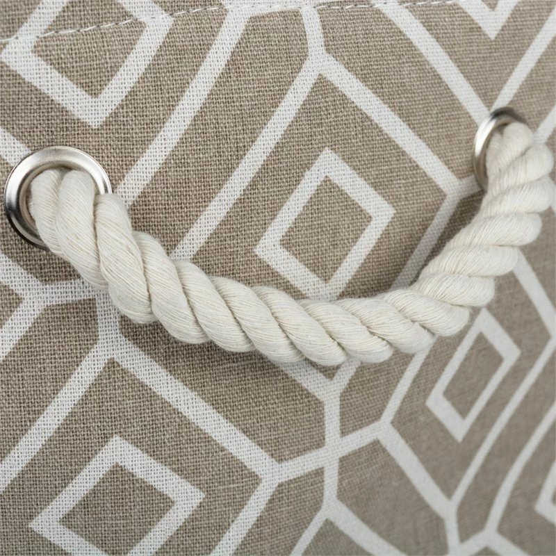 Best Pirce 👏 DII Rectangle Modern Polyester Stained Glass Medium Storage Bin In Stone 🥰 - Image 3