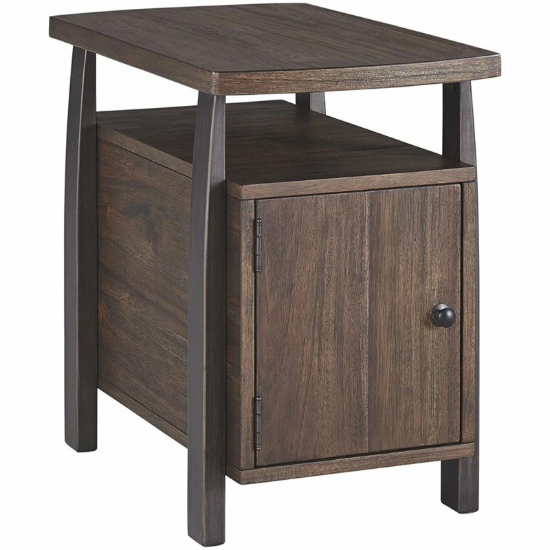 Deals ๐ฏ Bowery Hill Storage End Table In Grayish Brown ๐