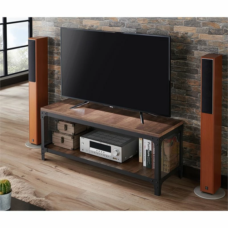 Buy ⭐ Bowery Hill Modern Wood Multi Purpose Bench In Reclaimed Oak 🔔 - Image 5