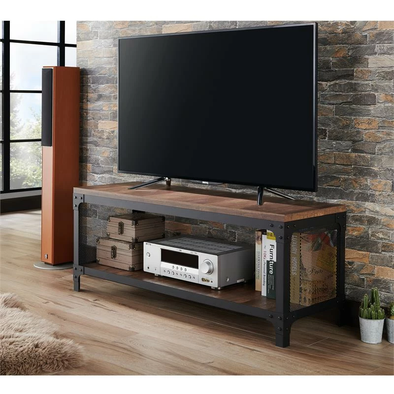 Buy ⭐ Bowery Hill Modern Wood Multi Purpose Bench In Reclaimed Oak 🔔 - Image 8