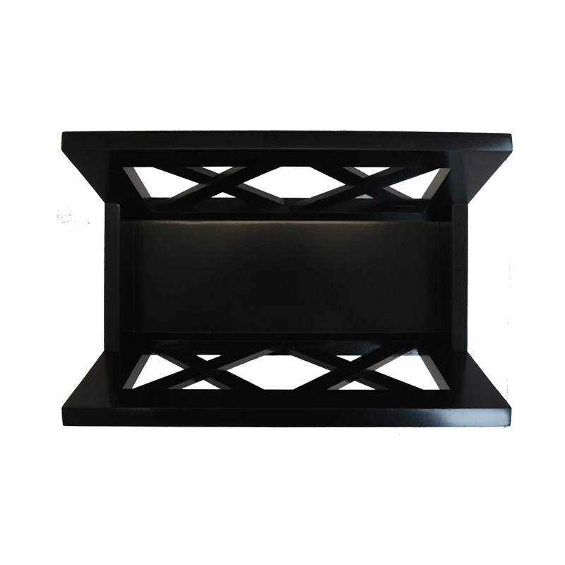 New โ๏ธ Oceanstar Contemporary Stylish Solid Wood Magazine Rack In Black ๐งจ - Image 5