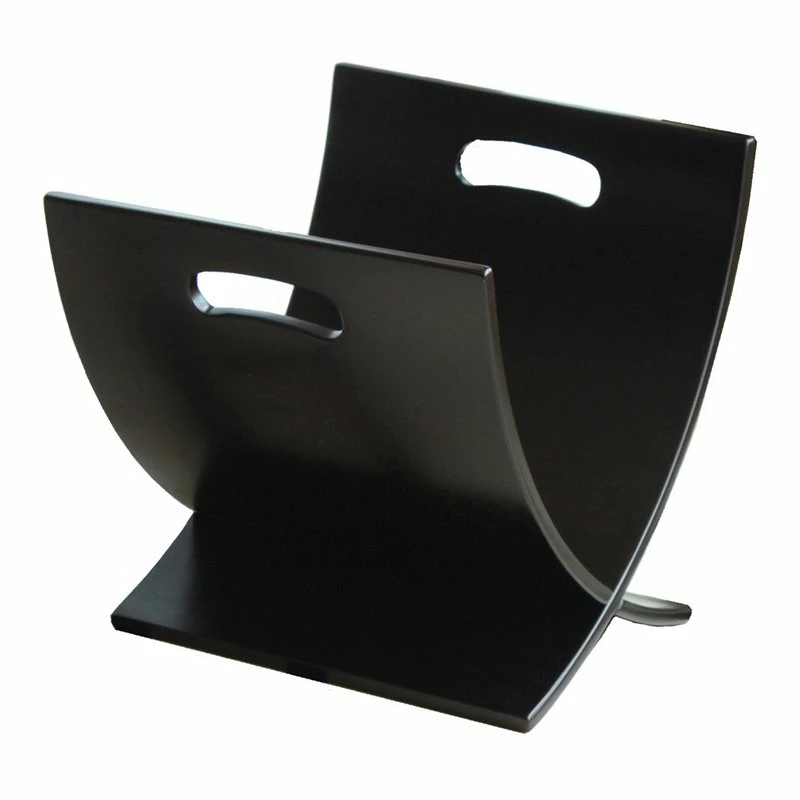 Wholesale ๐ฅ Oceanstar Sophisticated Contemporary Wooden Magazine Rack In Black ๐ฅฐ
