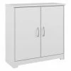 Deals 🧨 Bush Cabot Small Entryway Cabinet With Doors In White - Engineered Wood 🎁