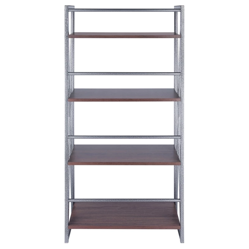 Best Pirce ๐งจ Winsome Isa 4-Tier Shelf Graphite And Walnut ๐งจ - Image 5