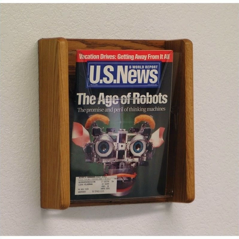 Top 10 โ Wooden Mallet 1 Pocket Acrylic And Oak Wall Display In Medium Oak ๐ฅ