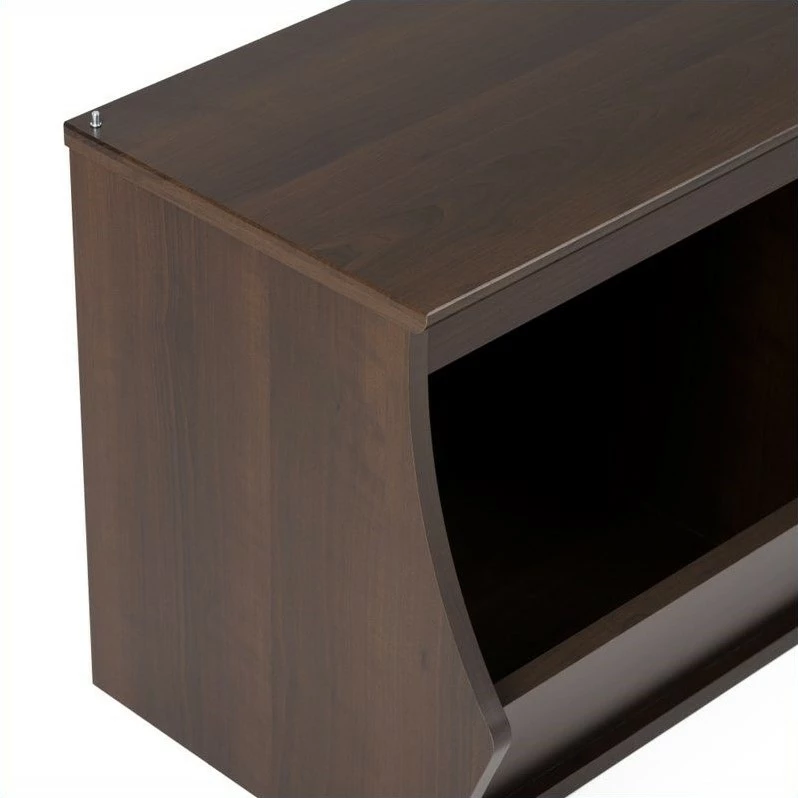 Discount ๐ Prepac Fremont Stacked 6-Bin Storage Cubby In Rich Espresso โค๏ธ - Image 2